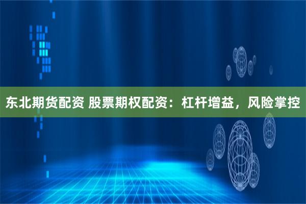 东北期货配资 股票期权配资：杠杆增益，风险掌控